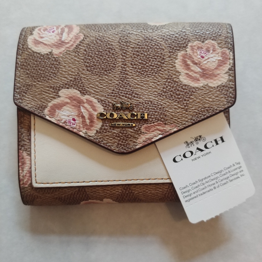 Coach Wallet Floral